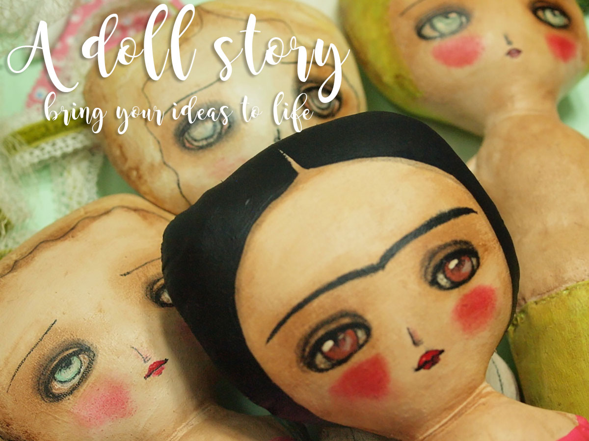 Embark on a doll making adventure with Danita Art and bring your artistic ideas to life as we create a one ofa kind art doll