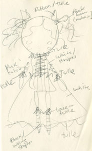 doll sketch